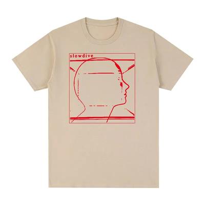 Винтажная футболка Slowdive с цепочкой «Иисус и Мария», хлопковая футболка унисекс, новая футболка, женские топы унисекс