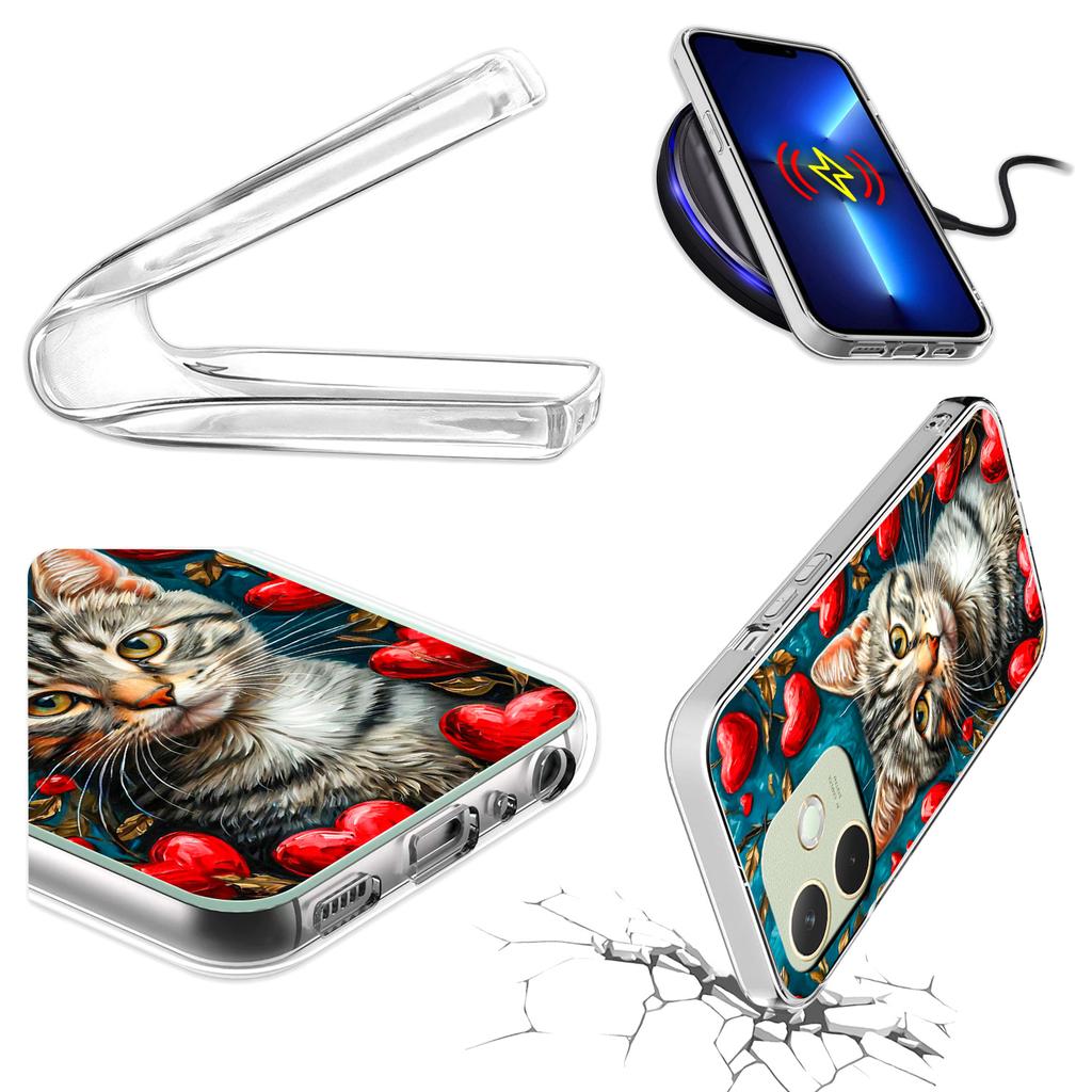 Etui Do Oppo A5 Pro Obudowa Foto Case Plecki Grafika Kotek + Szkło 9H