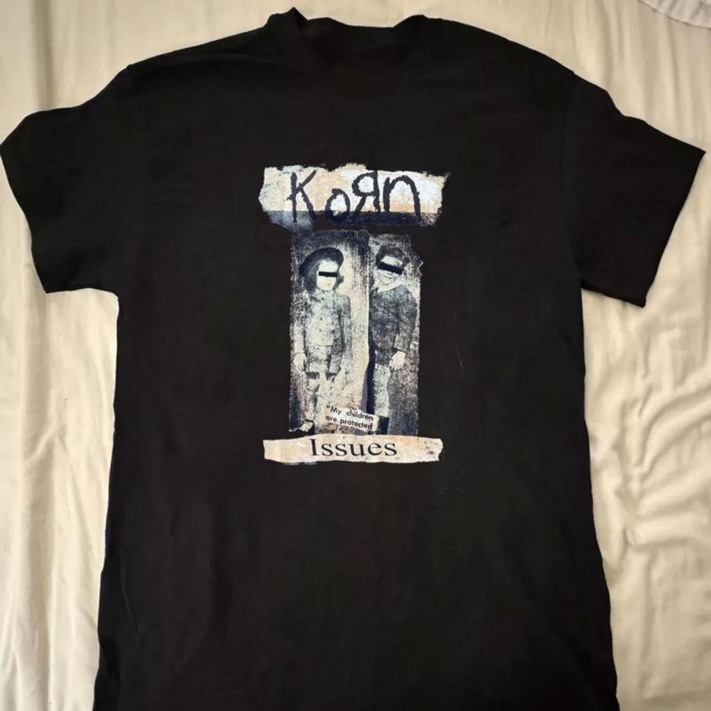 Футболка KORN 90-х 'Issues My Children Are Ptotected'