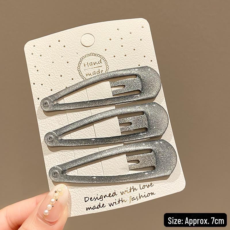 Модная заколка для волос Y2K Star: Милая боковая челка в стиле миллениалов и знаменитостей, японский и корейский стиль