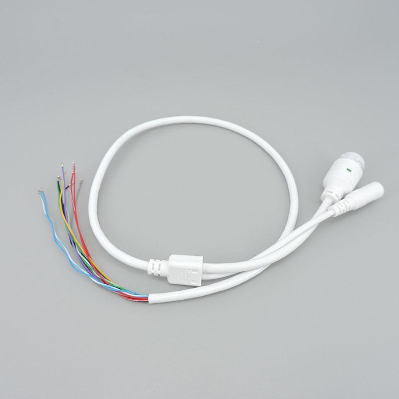 11-ядерный сетевой модуль CCTV POE IP-камеры PCB, видеокабель питания RJ45 DC, гнездовой разъем Terminlas, водонепроницаемый с 4/5(+) 7/8(-)