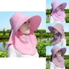 Women Sunshade Stylish Hat With Neck Protection Spring Summer Outdoor Activities