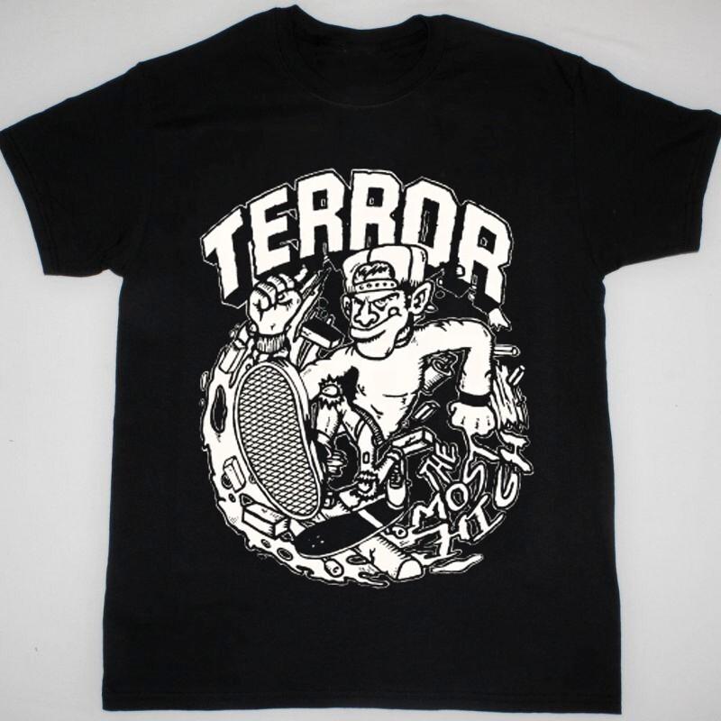 NEW Terror band Gift Fans Concert Tour Black All Size Shirt