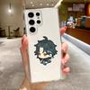Милый Мультяшный Чехол Для Телефона Genshin Impact Для Samsung Galaxy S26 S25 S24 S23 S22 Ultra S20 S21 FE 5G Plus Мягкий Прозрачный Чехол