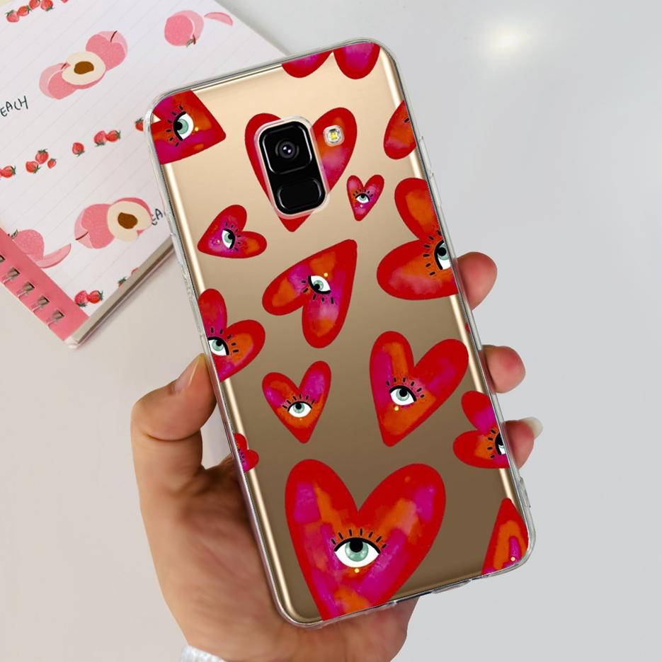 Чехол для Samsung Galaxy A8 Plus 2018 SM-A730F Роскошный Расписной Чехол Мягкий Силиконовый Чехол для Телефона Для Samsung A8 2018 A530F A8+ Fundas