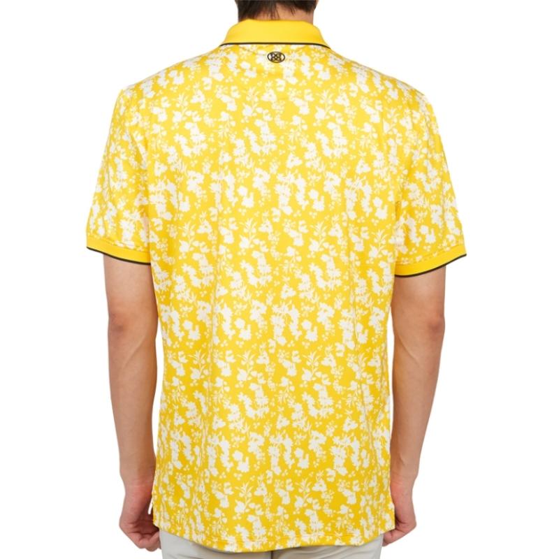 Galleria G Fore Golfwear Мужская футболка с воротником и коротким рукавом G4mS23k061 Flyy