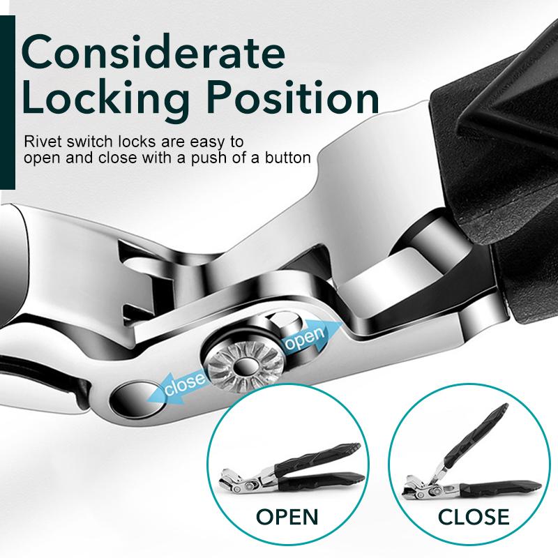 Кусачки для ногтей Anti-Splash Большие толстые жесткие специальные триммеры для ногтей Ножницы для ногтей Бытовые маникюрные инструменты