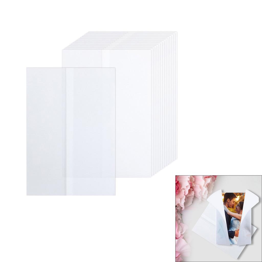 50 Pieces Luxurious Vellum Paper Invitation Envelopes Vellum Paper Sleeves Perfect For Weddings And Special Events