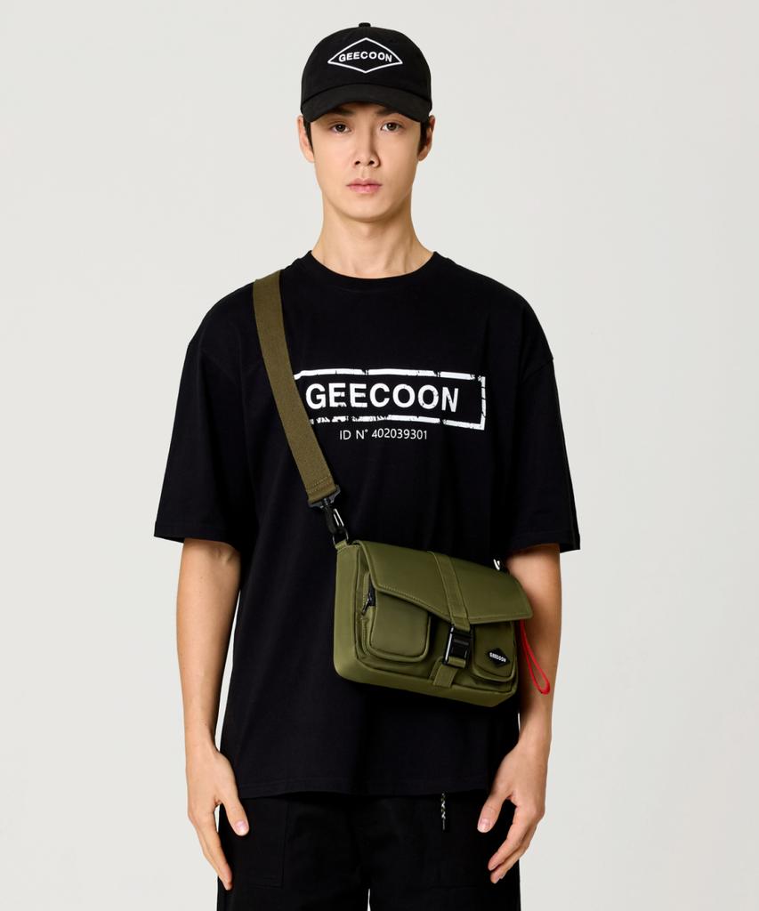 Geecoon Нейлоновая удобная мини-сумка через плечо Gee248-705 Хаки
