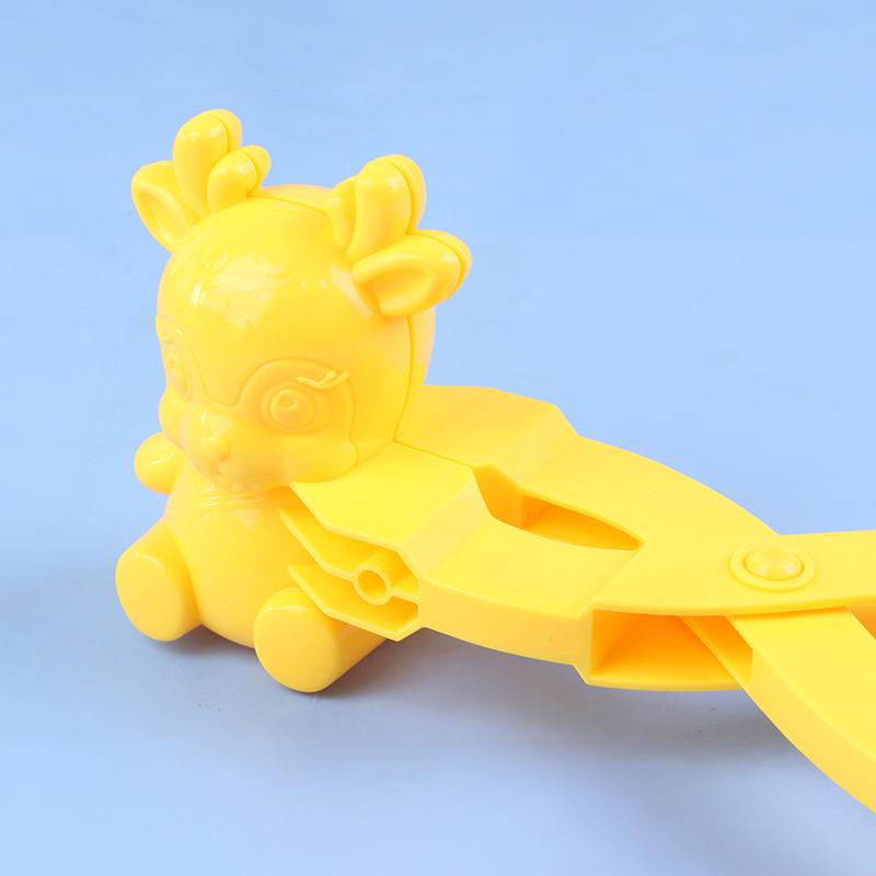 Симпатичные пятнистый олень в форме снежка, зажим для снежной глины, создатель шариков для занятий спортом на открытом воздухе, новые игрушки