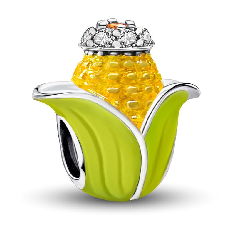 Медь Теплый Клен Лист Белка Золотая Осень Серия Бусина Подходит для Изготовления Браслетов Своими Руками Подарок Ювелирное Изделие Высокого Качества