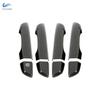 Carbon Fiber Texture / Glossy Black Car styling Exterior Door Handle Cover For Honda Civic 10th 2016 2017 2018   LHD