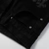 9930 CHROME HEARTS Мужские и женские модные джинсы в американском стиле с тканевыми нашивками, повседневные и модные брюки в стиле хай-стрит
