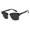 VINCENT CHASE EYEWEAR By Lenskart | Full Rim Round Stylish Sunglasses | Polarized And 100% UV Protected | For Men & Women | Large | Vc S10681/P