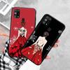 Черный чехол для Xiaomi Redmi 13C Note 9 iPhone XR 7 8 14 15 11 12 13 X XS Pro Max Samsung A25 S23 S24 FE Ultra Plus Свадебная юбка
