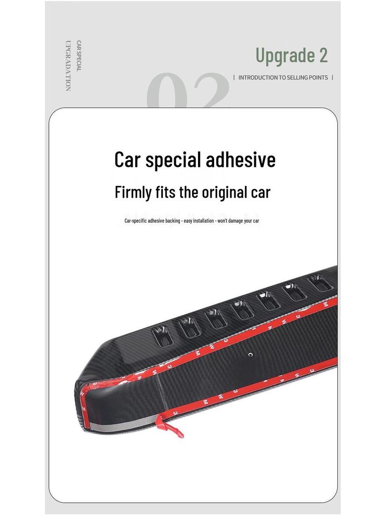 Модификации Chery iCAR03: Заднее крыло, Спойлер, Верхнее крыло, Передний сплиттер, Пороги, Передний сплиттер и Малый боди-кит