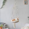 Hanging Cat Hammock Handwoven Cat Sofa Pet Swing Bed Hanging Basket Cat Nest  Kitten Puppy Summer