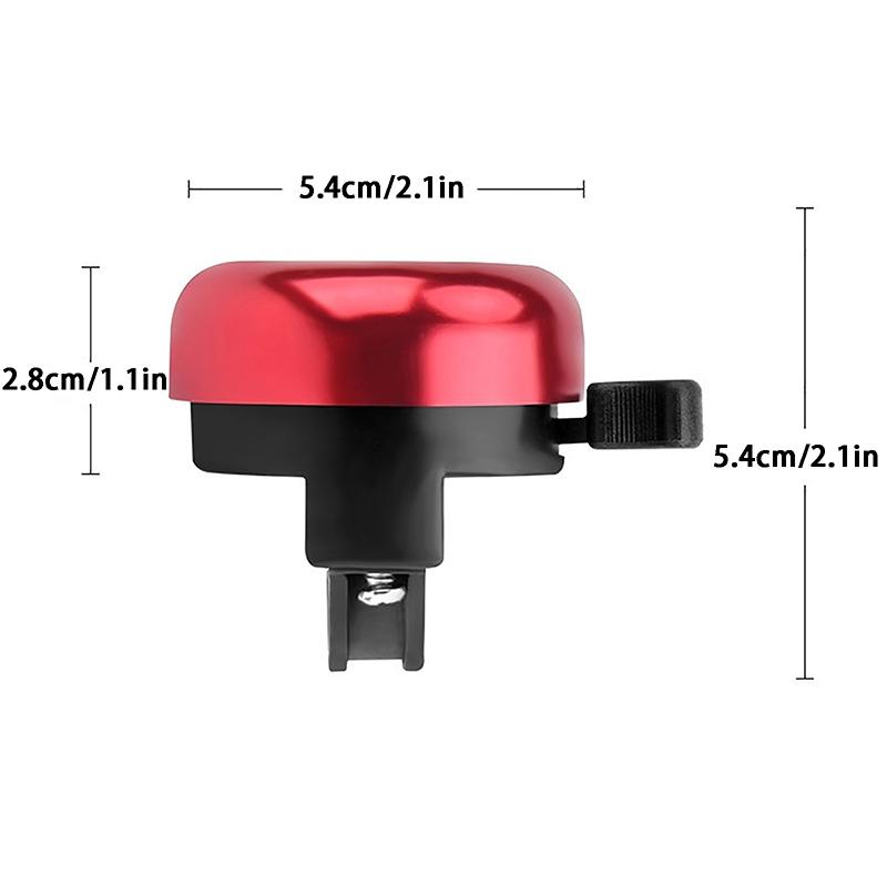 Heart "I LOVE MY BIKE" Bike Bell for Kids, 54mm Classic Bell Fun Gift for Children's Bicycles Cycle Bell