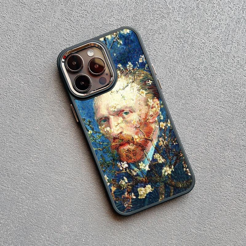 Силиконовые чехлы для телефона с художественной росписью для iPhone 11 12 13 14 15 Pro Max X XS XR 7 8 Plus SE 2020 15 14 Plus Ударопрочный чехол