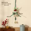 2026 Dragon Boat Festival Mugwort Fan Pendant & Indoor Sachet Bells for Door Handle and Decoration