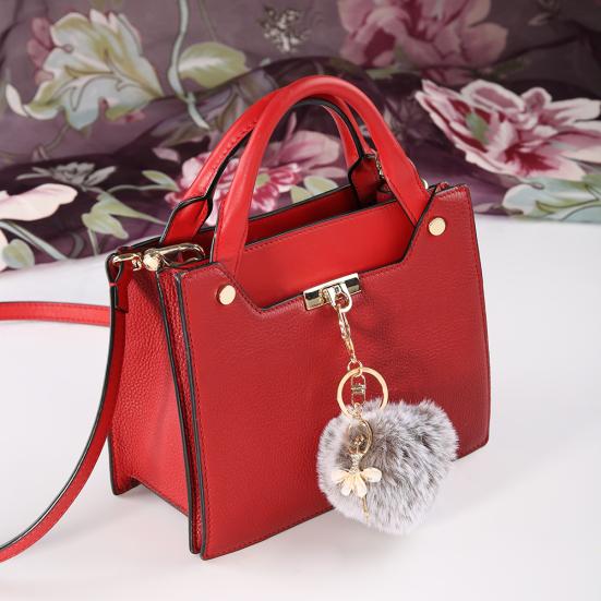 Милый Танцующий Ангел Брелок Подвеска Женский Брелок Держатель Помпоном Сумка Орнамент