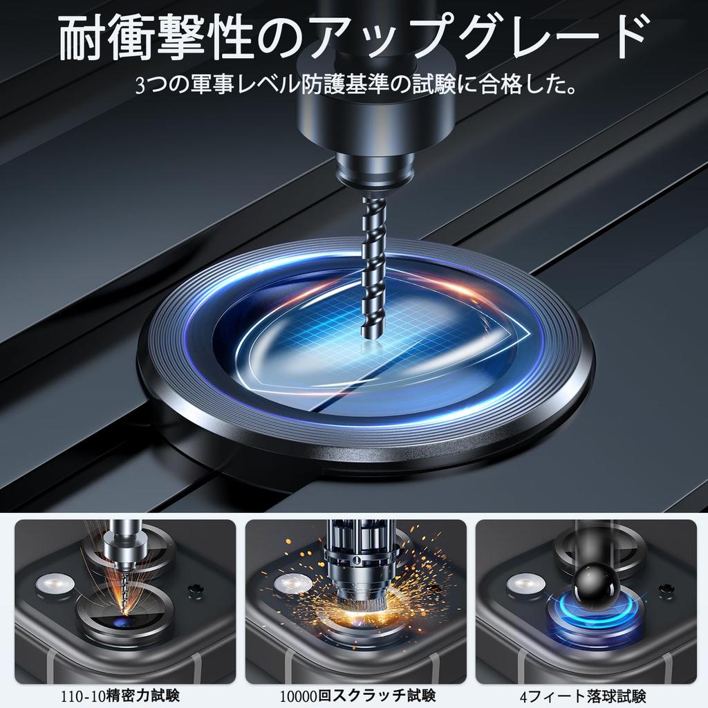 Uneawit Camera Film Camera Protection for iPhone 15 15 Plus Lens Cover Camera Cover Lens Protection Cover Camera Protection Film Aerospace Materials