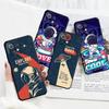 Case For Xiaomi Mi 11 Lite 5G NE 11T Pro 10T 9T 12 12T 12S 12X 11X 11i Note 10 9 Silicone TPU Phone Cover Cartoon Cool Astronaut