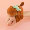 Simulation Plush Doll Slap Bracelet Wagging Tail Capybara Plush Wrist Band Birthday Gift