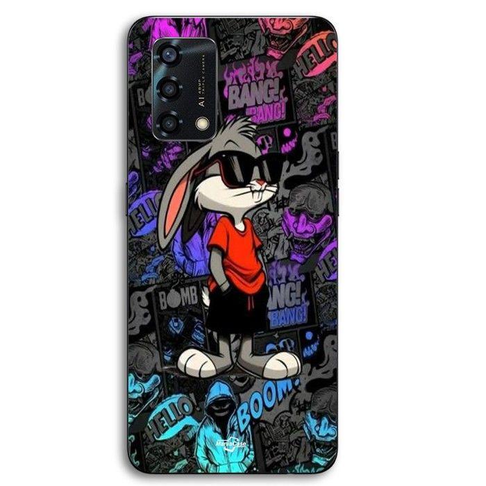 Coque Pour Oppo A95 Bugs bunny thug life Maniacase