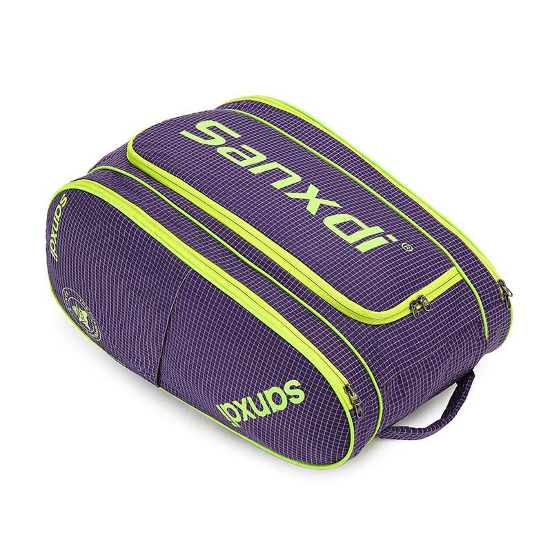 SANXDI Pickleball Bag Large Capacity Shoe Compartment Tennis Backpack Men Women Badminton Racket