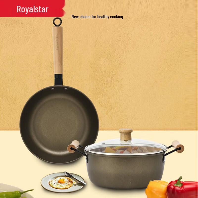 Royalstar Titanium Glory Wok Set
