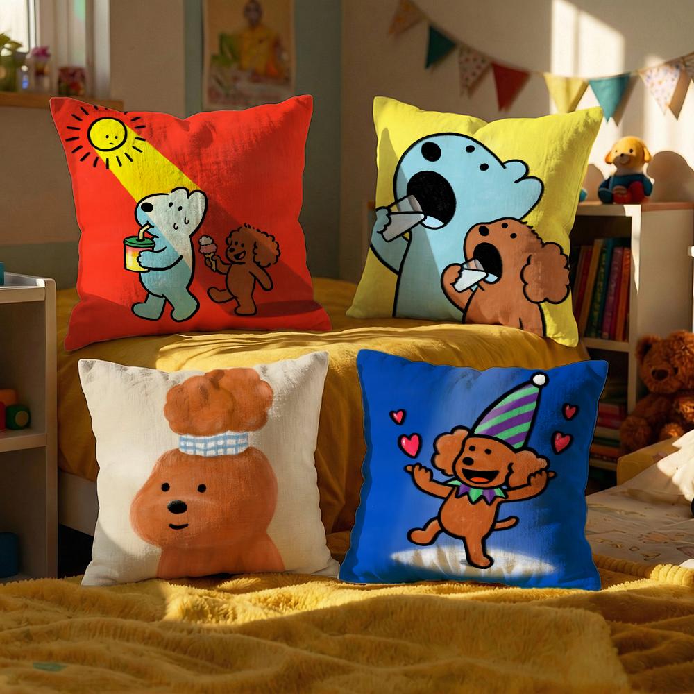 cute cartoon Eteecy Cushion Cover Decorative Cushion Cushions Covers Cover Sofa x Pillow Piece x x Pillowcase
