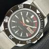 5 AUTOMATIC 6309A REFURBISHED JAPAN MENS BLACK DIAL WATCH A426504-2 RL-a426504