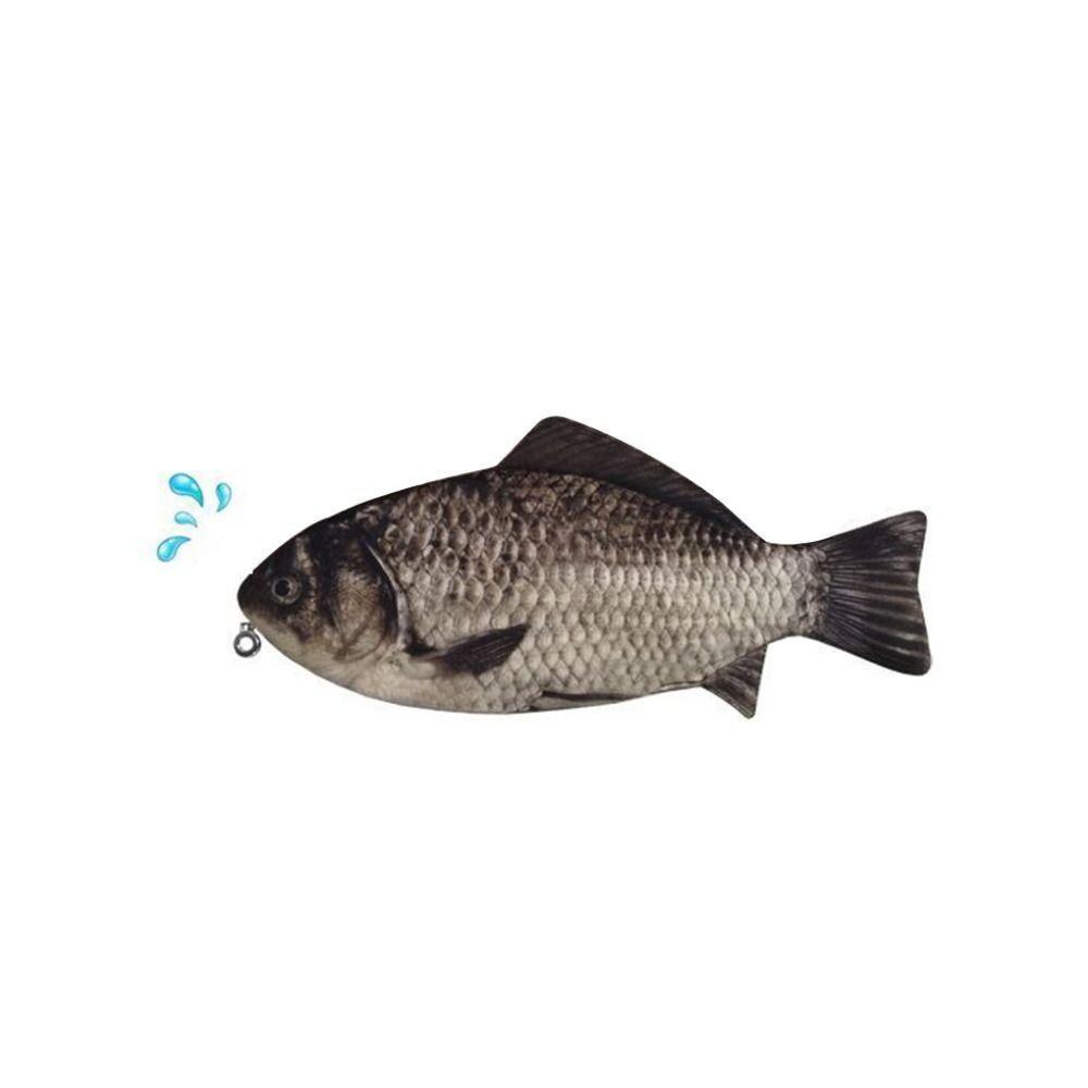 Забавная сумка-пенал с карпом, мультяшная сумочка, кошелек, чехол, для студентов