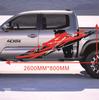 2pcs Graphics Vinyl Decal Truck Decal Auto Styling Decoration Accessories for Pickup 4x4 Off Road