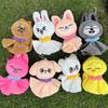 Cute Idol Plush Doll Keychain Soft Animal Stuffed Toy Bag Charm Fan Collection Souvenir Gift