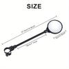 Bike Mirror Bike Handlebar Rearview Mirror Rotatable And Adjustable Wide Angle Rear View Shockproof Convex Mirror Universal