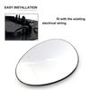 Car Side Mirror Glass Lens Heated Side Rearview Mirror Glass for MK2 Mini R55 S/JCW/Clubman 2008-2014 Exterior Accessories