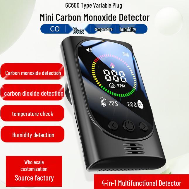 Siheyuan Carbon Monoxide Detector for Home and Outdoor Camping