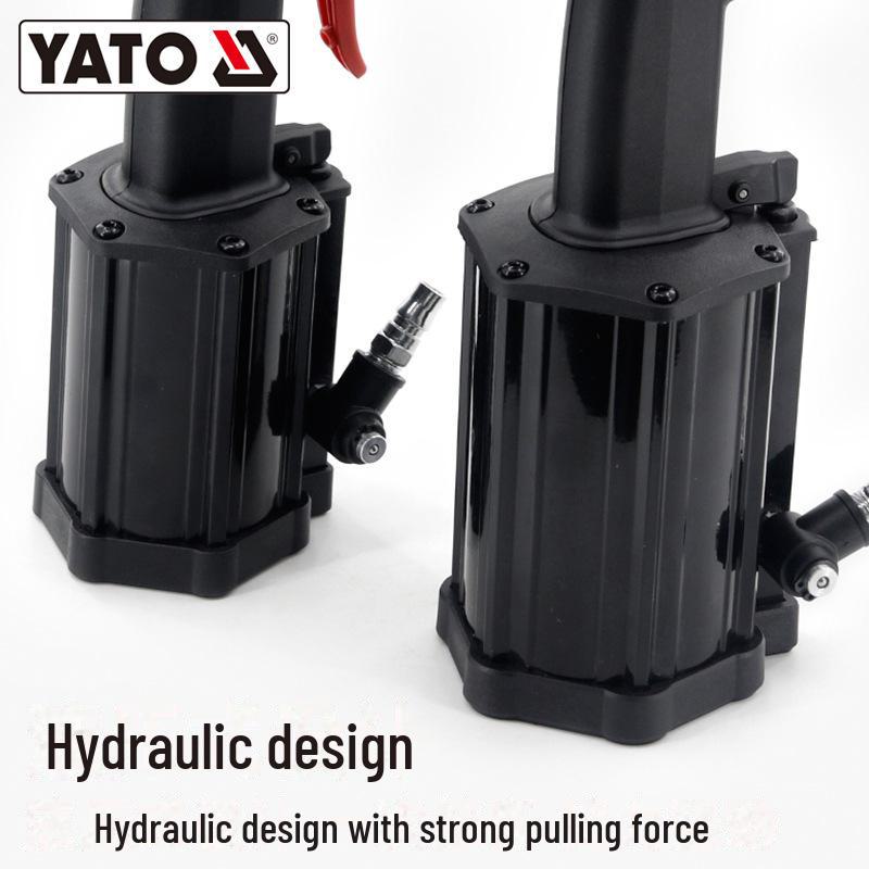 Пневматический заклепочник YATO и инструмент для вытяжной клепки