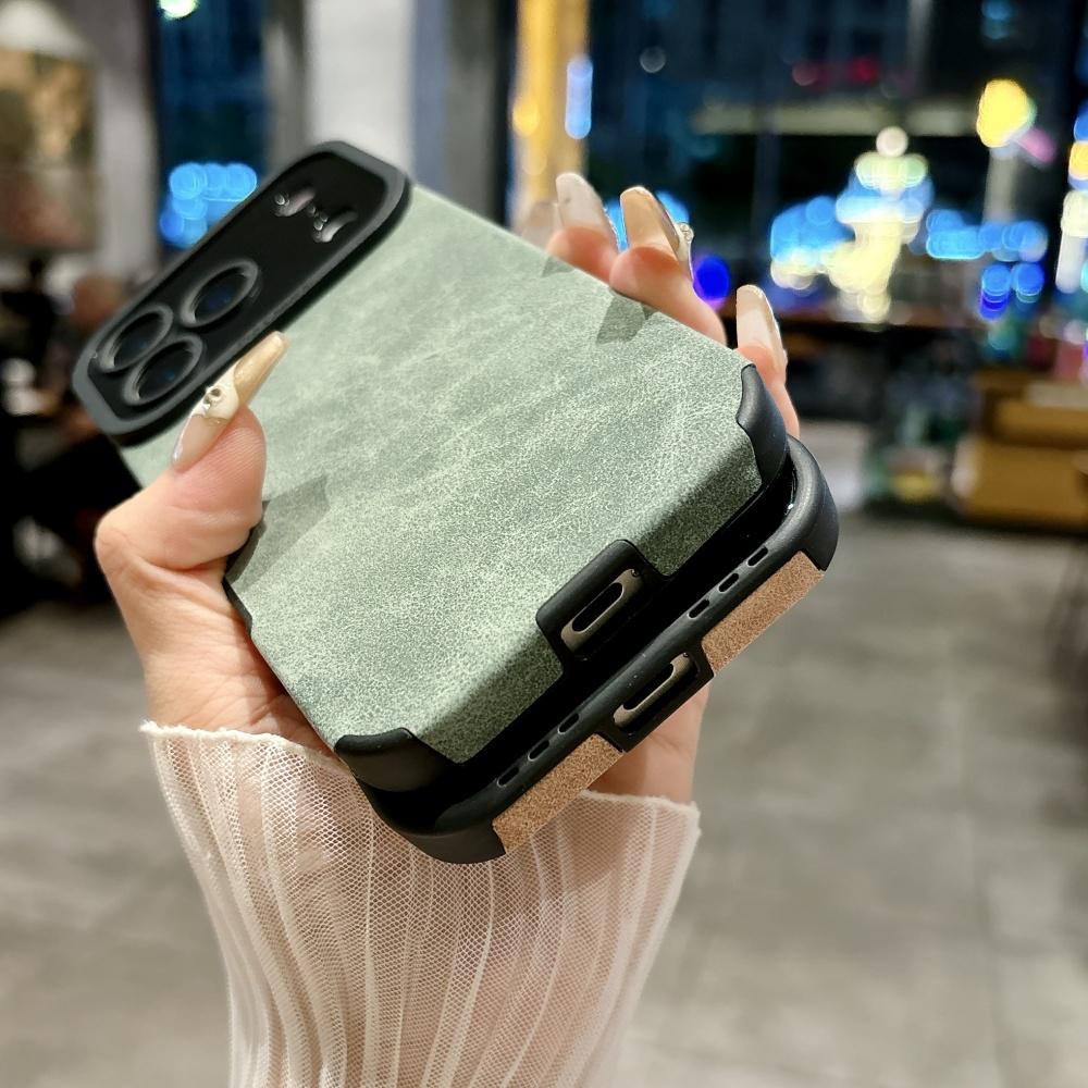 Роскошный матовый жесткий бампер с магнитной защитной крышкой для iPhone 17 16 15 12 13 14 Pro Max Plus для беспроводной зарядки Magsafe