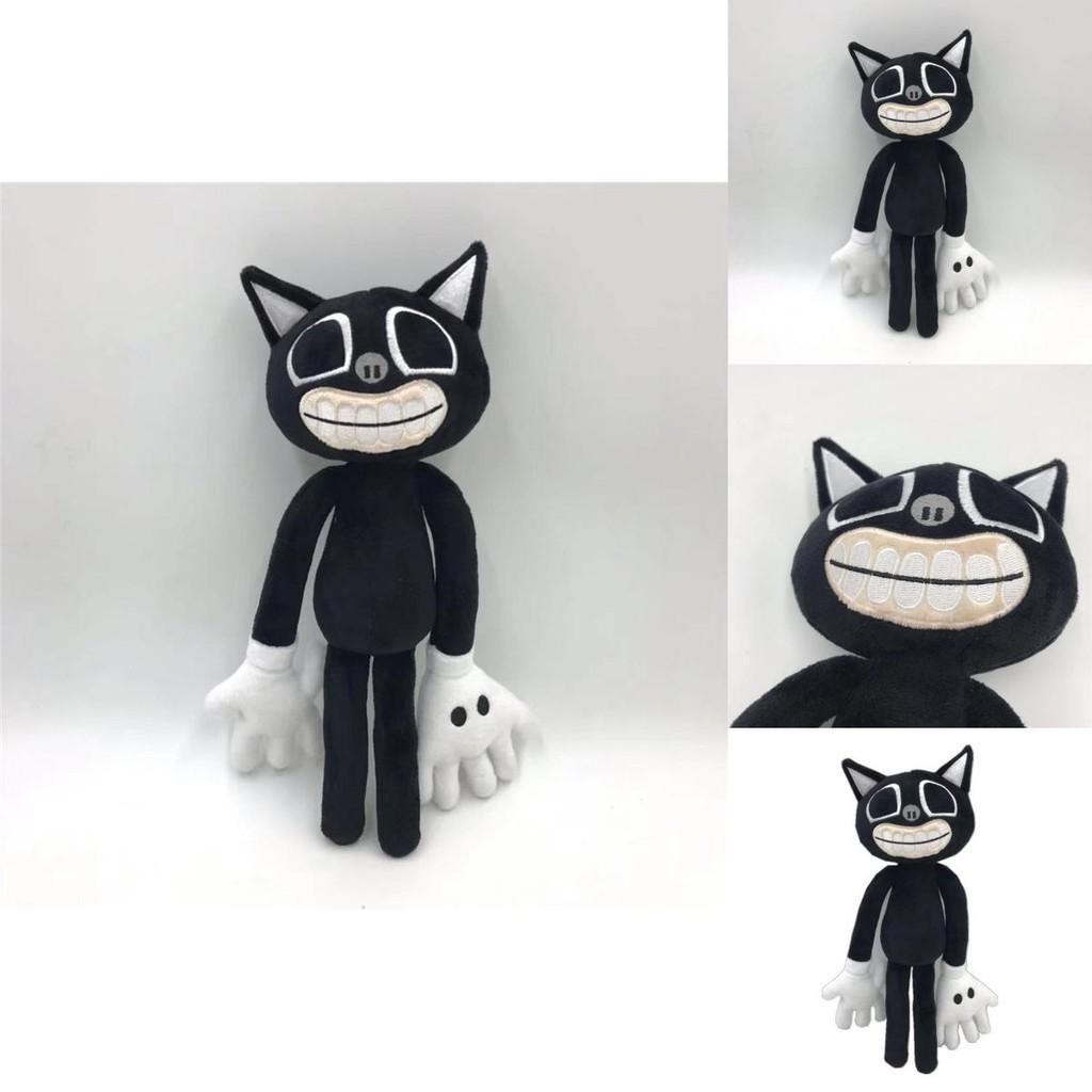 Серия Siren Head Плюшевая игрушка Черный кот Мягкая набивная кукла Идеально подходит для поклонников ужасов