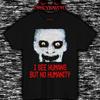 I See Humans But No Humanity T-Shirt Analog Horror Tee, Creepy Face Shirt