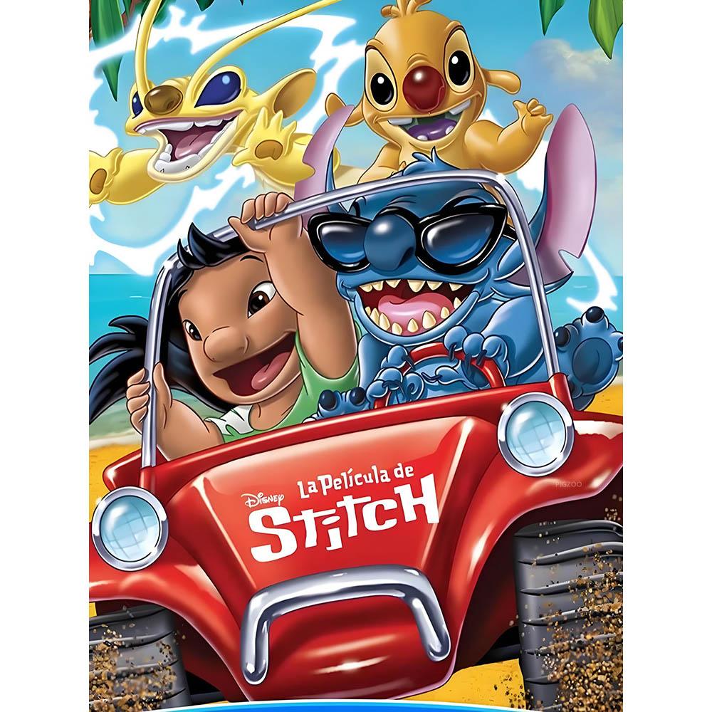 Disney Алмазная живопись Лило и Стич Покемоны Миньоны Хелло Китти Декор для дома Полная квадратная и круглая мозаика Вышивка Крестиком