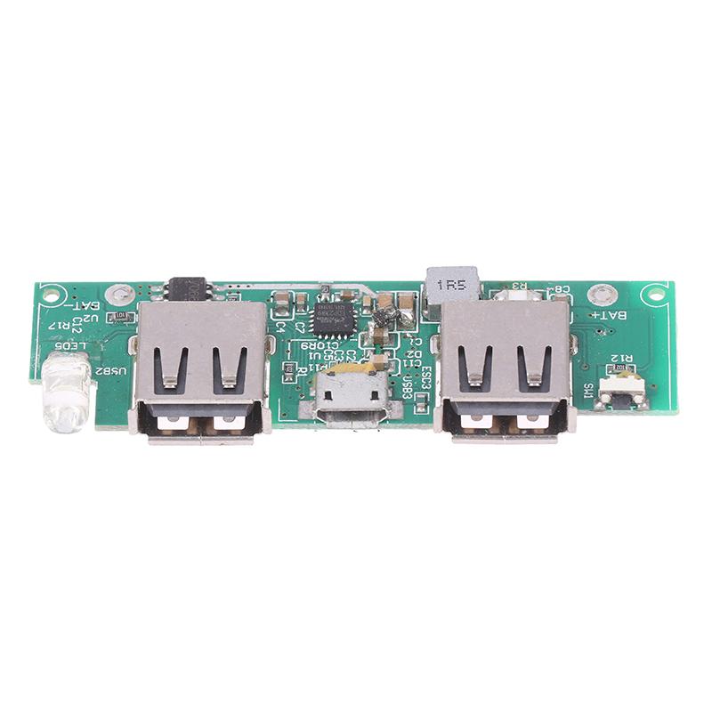 Двойной USB 5V Мобильный блок питания Материнская плата EDP2339 Основное управление Плата для повербанка телефона с LED-подсветкой DIY Аксессуары