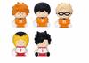 Чаби Чаби Вторая форма Мягкие виниловые фигурки Все 5 типов Capcom Cell Toy Haikyu!! [Полный набор]