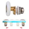 PVC Shower Door Rollers Replacement Parts Sliding Roller New Runners Wheels  Glass Door
