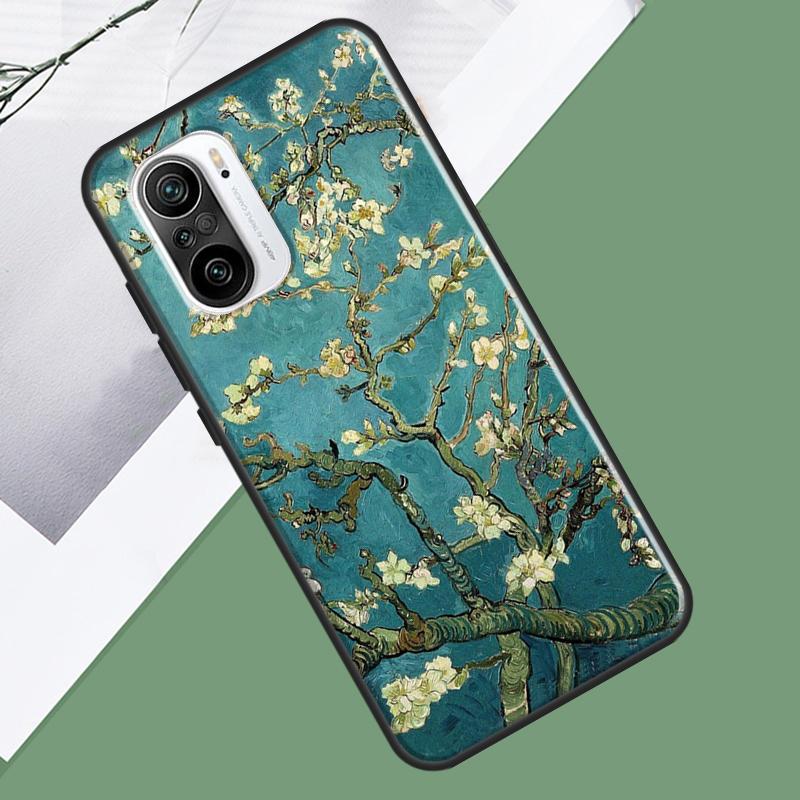 Van Gogh Art Oil Painting Case For Xiaomi 15 13 14 Ultra 13T 14T 15T Pro 17 Pro Max POCO F7 F5 F6 X5 X6 X7 Pro Cover