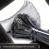 1000/100 шт. Пластиковые нейлоновые кабельные стяжки, самоблокирующиеся стяжки для шнуров, регулируемые ремни для кабелей, крепежные петли, стяжки для проводов для домашнего офиса