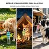 Портативная бутылка для воды для собак и кошек с контейнером для хранения еды и воды для щенков, домашних животных, кормушка для собак, миска для путешествий на открытом воздухе, товары для домашних животных